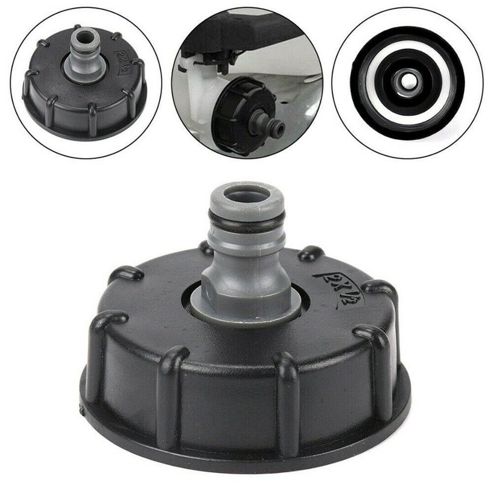 Водопроводный кран, фитинг для резервуара, редуктор, адаптер для бака IBC, соединитель для шланга, фиксатор, 1/2 дюйма