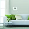 Seiko Clock Wall Radio Comfortable Environment White 180 x 260 x 22 SQ445W Clock/Desk Clock, Controlled, NAVI, Digital, Pearl, mm,