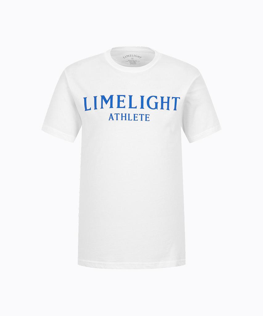 Футболка для спортсмена LIMELIGHT APPAREL (Белый/Синий)