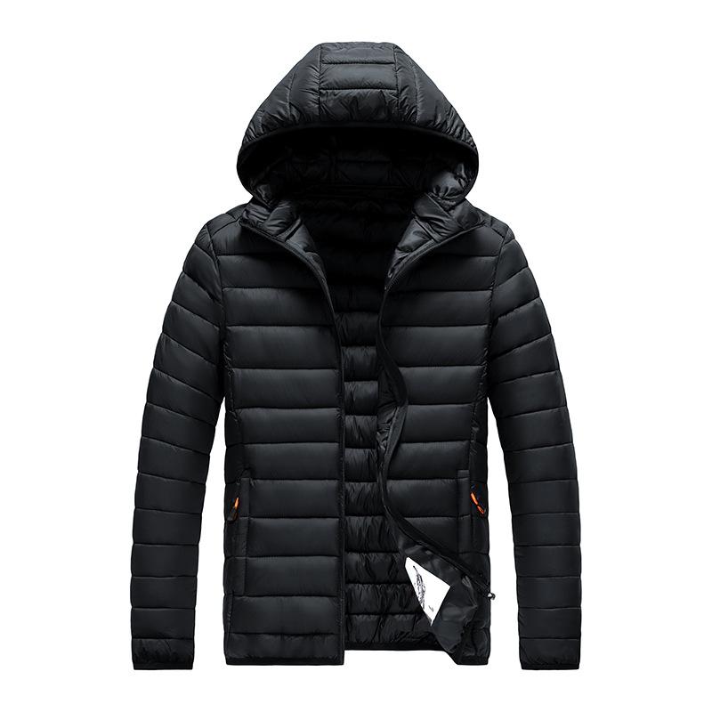 Men Autumn Winter Warm Waterproof Parkas Jacket Coat Mens Hooded Casual Outwear Detachable Hat Outfits Parkas Coat Male