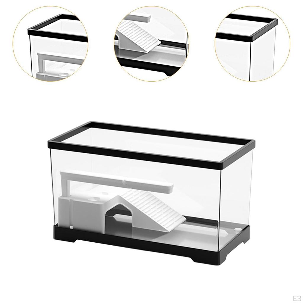 Reptile Tank Habitat Hideaway Kit for Pet Turtles And Tortoises