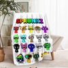 Sprunki Theme Printed Blanket - Perfect for Couch, Bed, Travel & Outdoor Use | Machine Washable, Cozy & Durable.