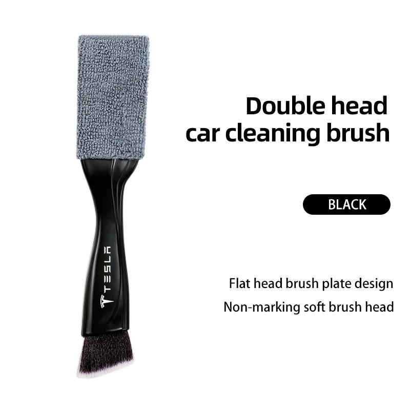 UBFMQ1 Car Air Outlet Cleaning Tool Dust Brush Car Accessories Key For Tesla Y X Model 3 S Roadster Juguete Coil Cybertruck Bonina Kit