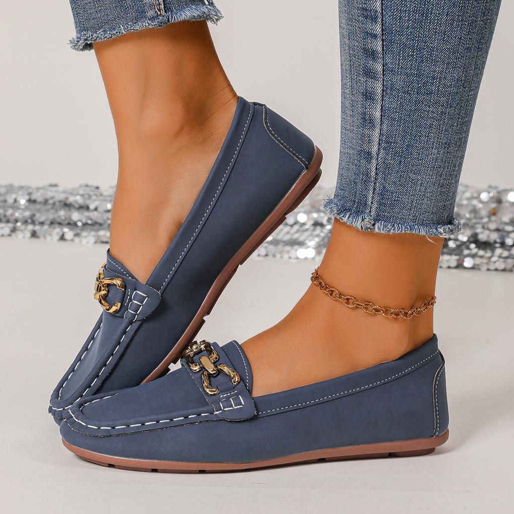 Fashion Women Flats Spring Autumn New Sneakers Casual Slip On Mary Jane Shoes Round Toe Solid Soft Sole Flat Loafers Zapatos De Mujer