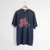 Винтажная футболка Fubu 90-х Мужская 2XL - For Us by Us Уличная одежда Хип-Хоп Выцветшая