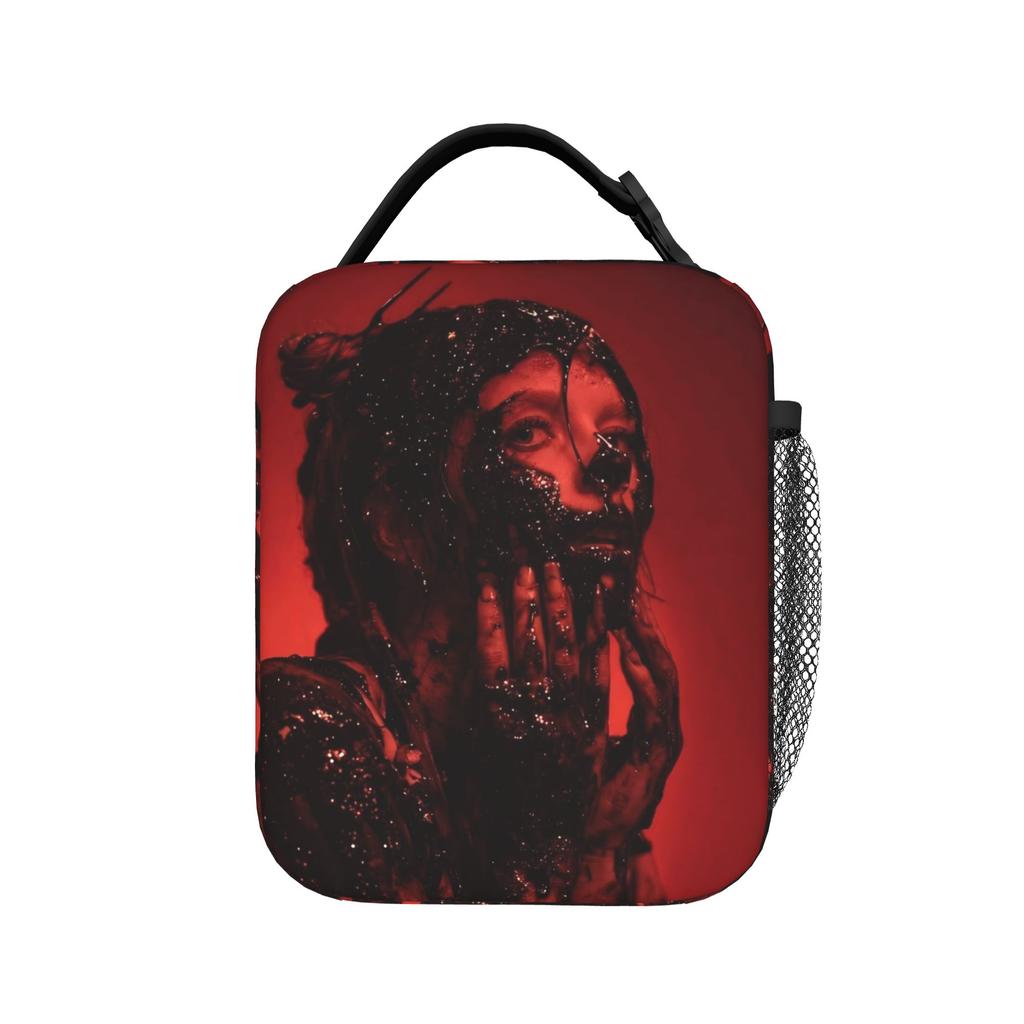 Melanies Martinez Hades Album 2026 Merch Insulated Lunch Tote Bag For Outdoor Food Box Portable Thermal Cooler Bento Box