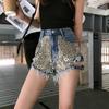 2025 Women's High Waist Sexy Korean Style Denim Shorts