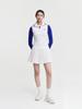 Женское платье SERGIO TACCHINI W Resort с высоким воротником без рукавов (белый)