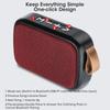 1PCS Wireless Bluetooth Outdoor Speakers, Portable Mini Subwoofer, Plug-in, Small Speakers, Mini Audio for Home Desktop