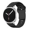 Silicone Strap For Samsung Galaxy Watch8 Classic 46mm/Watch8 44mm/40mm Wave Pattern Pin Buckle Watch Band