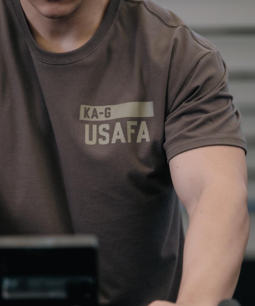 Мужская футболка Kakigeulado Usafa Military Regular Fit с коротким рукавом (2 цвета)
