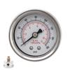 Fuel Pressure Gauge Liquid 0-160 Psi Oil Press Gauge Fuel Gauge White Face Universal 1/8 NPT