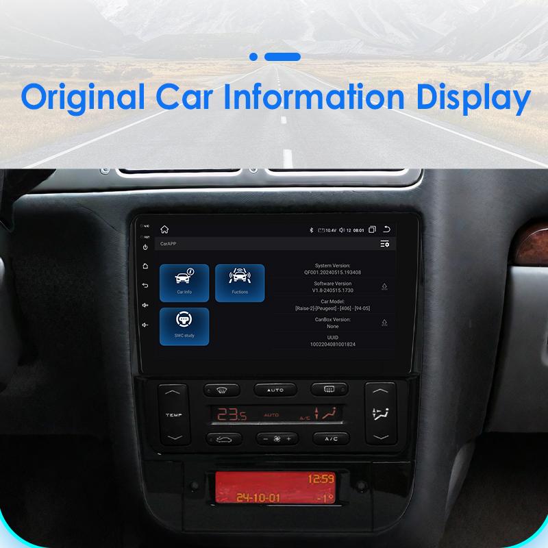 Hizpo 8-ядерный Qualcomm Snapdragon 360° Cam Carplay Android Автомагнитола для Peugeot 406 1994-2005 GPS FM 2din Автомагнитола Автомобильная Мультимедиа Голосовое управление ИИ Bluetooth