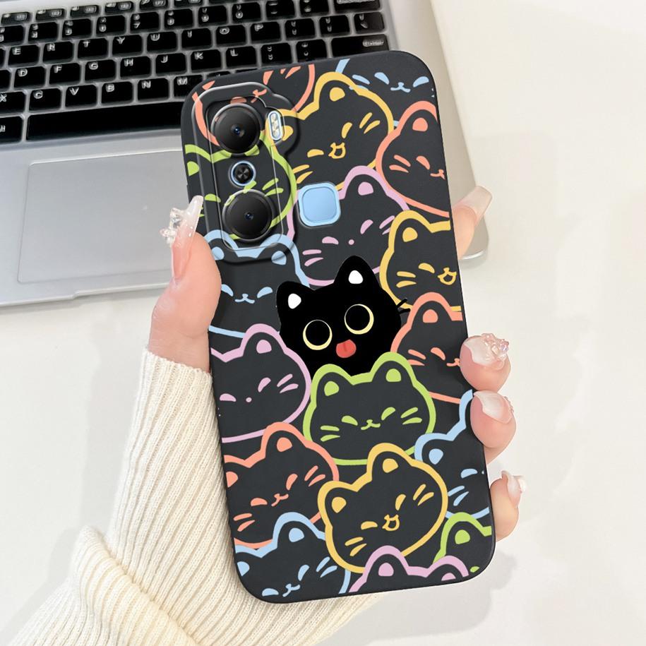 Чехол для Infinix Hot 12 Pro Play Cover X668 X6816 Мягкий Жидкий Силикон Защита Камеры Чехлы Для Infinix Hot 12i Hot12 Play Capa