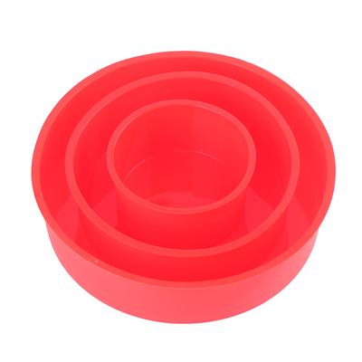 Круглая силиконовая форма для выпечки, форма для выпечки, аксессуары для выпечки, силиконовые формы