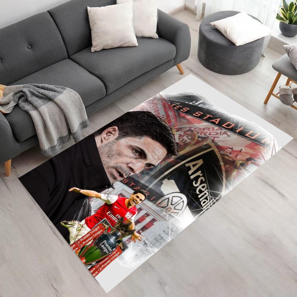 Arsenal Football Player Floor Rug Office Rug Design For Bedrooms Playrooms Outdoor Dining Room Antislip Rug Decorate Offices