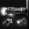 30W COB High Power LED Flashlights Tail Magnet with Side Lights Mini Torch Camping Fishing Lantern USB Rechargeable Hat Clip Light