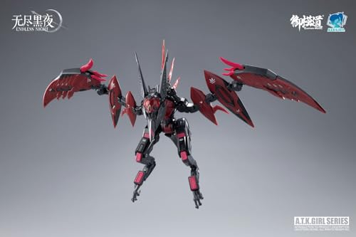 Doyusha 1/12 Scale Eastern Model ATK Girl CARMILLA with Illustration Card, Approximately 17cm Tall, Pre-Colored Plastic Model