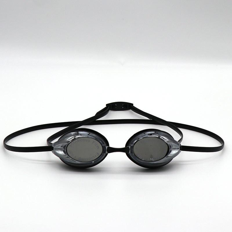 Professional racing goggles for adults, silicone swimming goggles with high-definition lenses, electroplated training goggles, protective goggles,