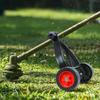 Universal Mower Auxiliary Wheel Trimmer Grass Eater Cutter Adjustable Support Wheels Set Garden Lawn Mower Parts