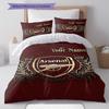 Arsenal F Custom Name Pattern Bedding,Quilt Set Quilt Cover Pillowcase Home Birthday Gift(1 * duvet cover + 2 * pillowcase, without core)