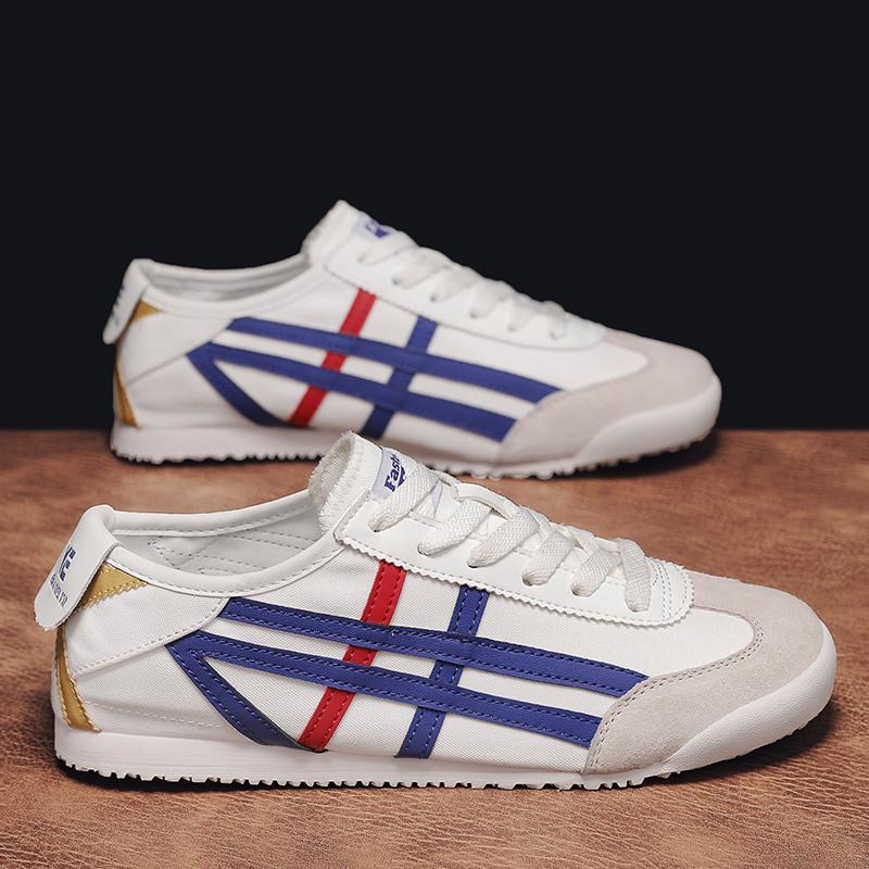 Hot Sale Fashion Men's Canvas Sneakers Comfortable Casual Shoes Men Desinger Flat Sneakers Breathable Jogging Sports Shoes Men