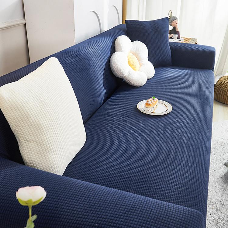 Elastic Sofa Cover, Non-Slip Sofa Pad,Plaid Fabric Sofa Mat, Sofa Cushion For All Seasons, Sofa Covers For Living Room