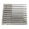 11Pcs 75mm Hole 1/4inch Hexagonal Shank Torx Electric Screwdriver Bits Tool Set