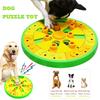 Игрушки-головоломки для собак Веселые медленные кормушки для собак Развитие мозга Интерактивные головоломки с лакомствами Игрушки для повышения интеллекта Игрушки-писки 3 в 1 Интерактивные