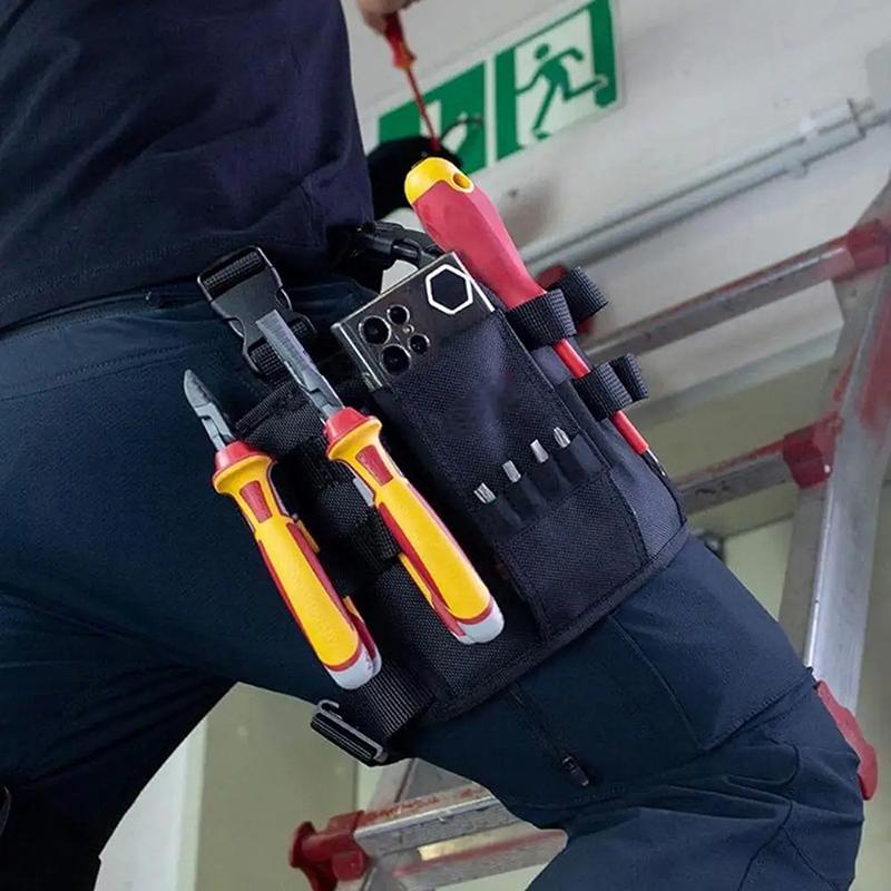 Рабочий поясной ремень, сумка для инструментов, пояс для ног, органайзер для инструментов, тактическая поясная сумка, держатель для инструментов для плотника, рабочего по техническому обслуживанию