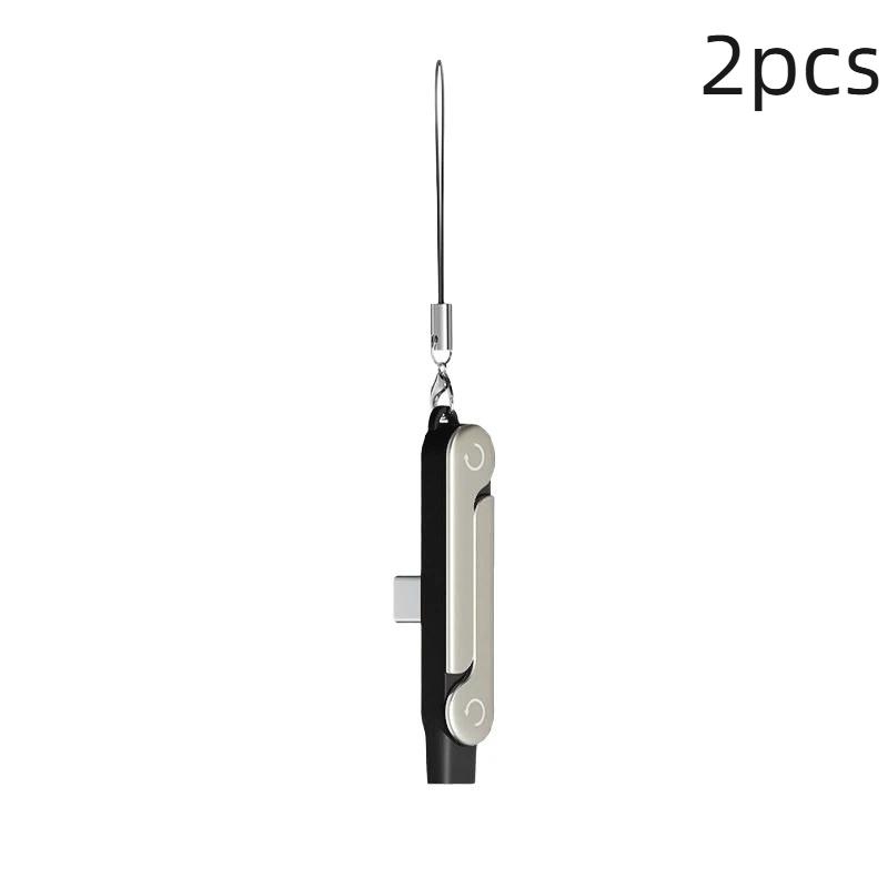 1/2/3 шт. USB Type-C Зарядный кронштейн-адаптер для телефона, многофункциональный складной конвертер, быстрый зарядный конвертер 240 В с держателем