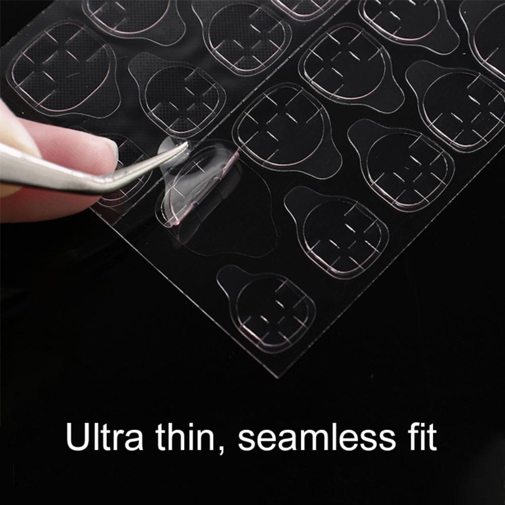 Двусторонняя клейкая лента для дизайна ногтей, клейкая наклейка, DIY советы, накладные ногти, акриловый маникюрный гель, инструмент для макияжа