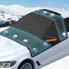 Winter Car Window Snow Cover Large Size Magnetic Car Windshield Snow Cover Anti Freeze Snow Windshield Covers Glass Sun Visor