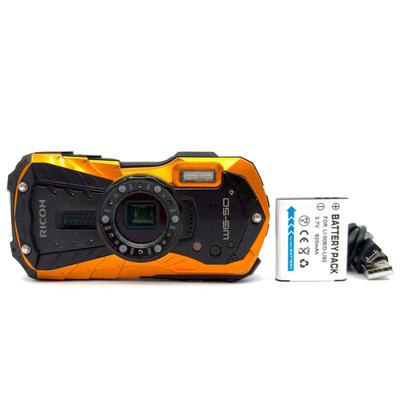 Ricoh Водонепроницаемый Цифровой Водонепроницаемый Ударопрочный для RICOH ИЛИ 04581 WG-50 Камера, Оранжевый, 14м, 1.6м, Морозостойкий -10°C, WG-50
