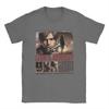 Handsome Unisex Leon Kennedy Gamer Fans Art TShirt Summer  Cotton T Shirts For Unisexs Popular Pattern Tee Shirt ShortSleeve