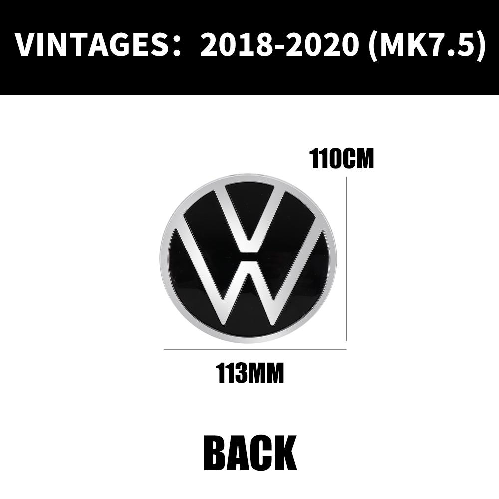 Car Front Grill Rear Trunk Emblem Lid Covers Accessories For Volkswagen VW Golf 7 MK7 2014-2017 GOLF7.5 MK7.5 2018-2020 zl2