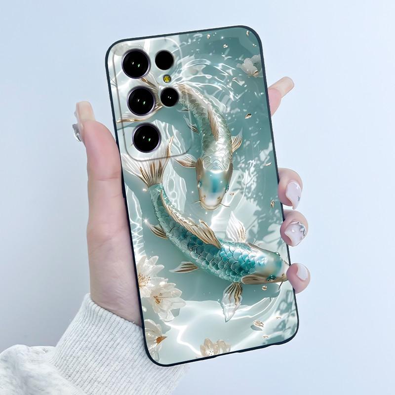 Чехол для Oukitel C61 Pro Чехол-обложка для Oukitel C61 GT Роскошный Милый Сердечко Заяц Забавный Черный ТПУ Мягкий Силикон Защитный Чехол для Телефона