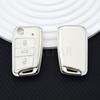 Чехол для ключа для VW Golf 7 GTI POLO Touran Tiguan Skoda Octavia Rapid Kodiaq Fabia Seat Ibiza Leon Ateca Arona T-Cross T-Roc