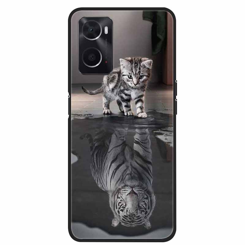 Чехол для OPPO A36 A76 A96, противоударный, из мягкого силикона TPU, задняя крышка для Oppo A76 A 36 96 OppoA96, чехлы для телефона Oppo A76, милые