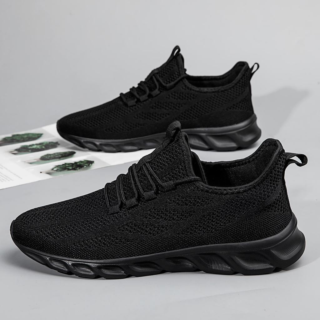 Fashion Fujeak 36-46 Women Casual Sneakers Men Sports Shoes Fashion Breathable Walking Mesh Flat Shoes Male Footwears Tenis Plus Size