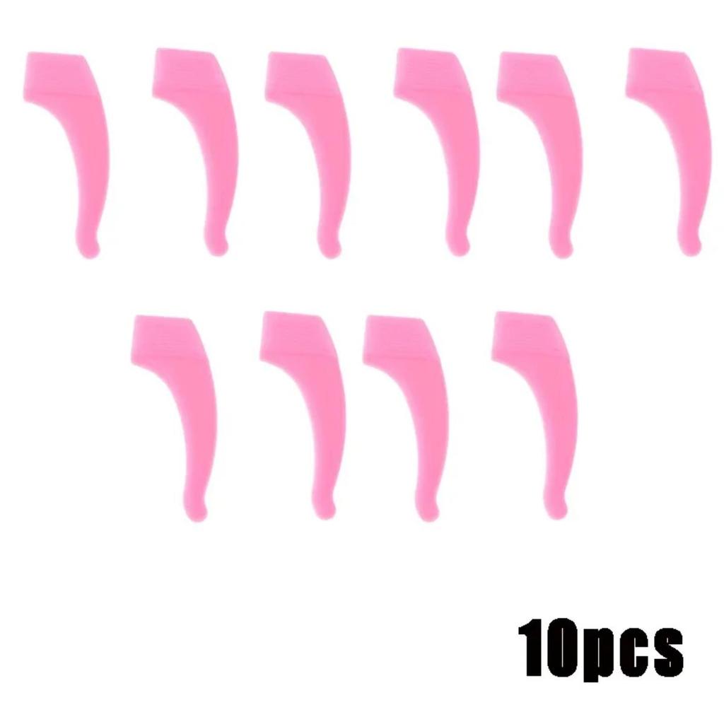 10/20pcs Anti-slip Silicone Ear Grip Glasses Eyeglasses Leg Ear Hook Stopper Bracket Fastener Accessories Eyewear Holder Temple