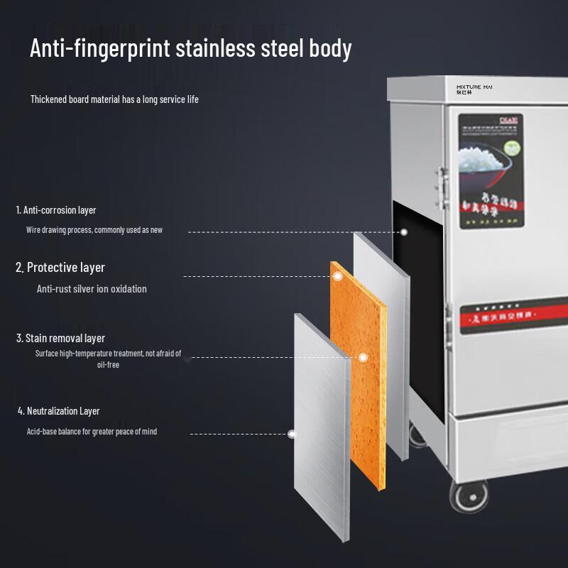 Mabacher Economic Electric Steamer Cabinet