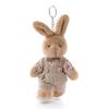 Toy Pendant Couple Pendant Rabbit Pendant Plush Doll Key Chain Bear Pendant Women Key Holder