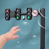 Safety Traffic Toy Light Signs Mini Traffic Light Building Blocks Mini Stop Model Toys  Kids Gift