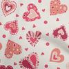Cotton Flex Dark Peach Fabric Kawai Sewing Material Print Fabric By The Yard 40 Inch