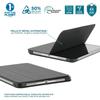 Coque Éco-conçue pour iPad Air 11'' 2024 (M2), Étui Protection Antichoc avec Rabat Intelligent Veille/Réveil Automatique, Noir