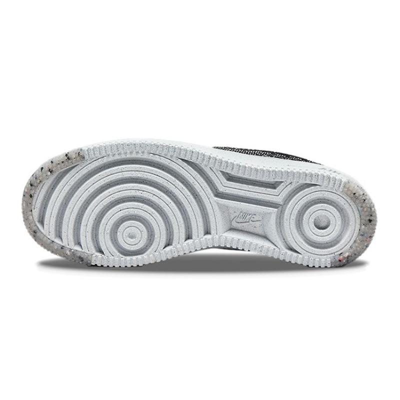 Nike Кроссовки Nike Air Force 1 Flyknit NN GS Low Top для скейтбординга Черно-белые DM1060-001