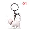 1Pc Cartoon Kittens Keychain Cure Animal Key Chain Cat Pendant for Women Car Key Ring Purse Bag Accessories Gifts
