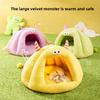 Cat Autumn and Winter Yurt Funny Monster Warm Cat Nest Teddy Small Dog Kennel Cute Pet Nest Supplies