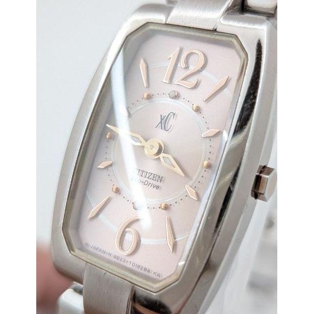 Б/у Часы CITIZEN XC Cross-sea B023-T011250 Аналоговые На солнечной батарее Работают Подтверждено